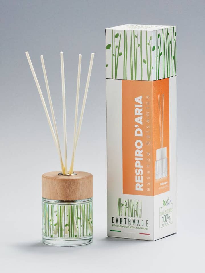 Earthmade Diffuser 100ml 100% Natural Air Breath 6/60 for wholesale by Thd Tophouse