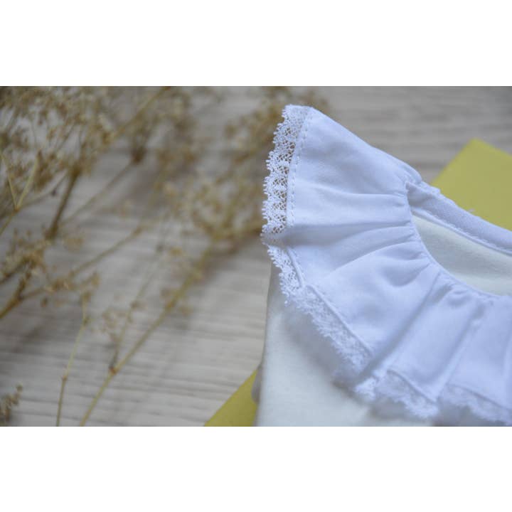 LES ENFANTINES - Wholesale Bodysuit (Non-Footed) - Baby - Owl lace body2