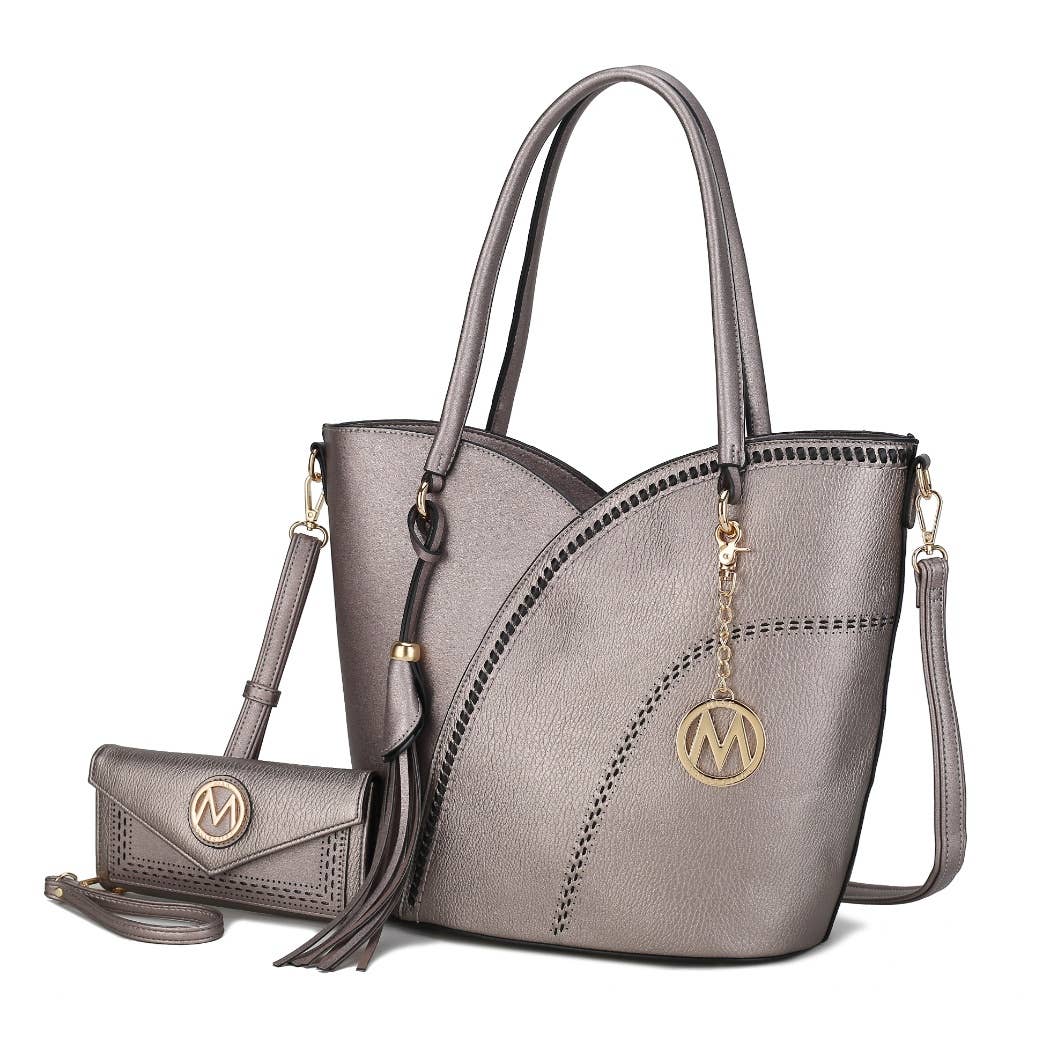 MKF Collection – wholesale Shoulder bag – women's – MKF Imogene Vegan Leather Women’s Shoulder Bag with Wallet4