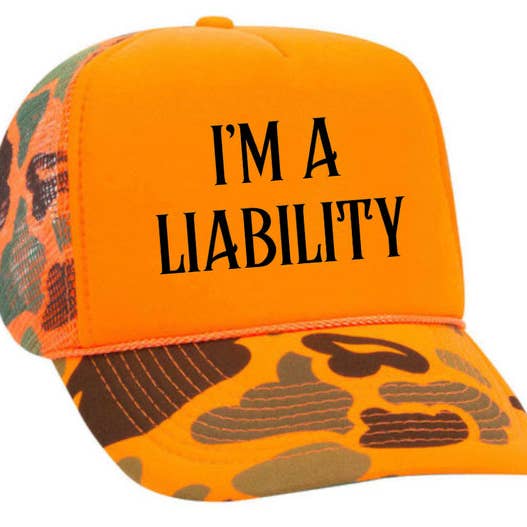 Inappropriate Trucker Hats - Wholesale Trucker Hat - Unisex - I’m A Liability Trucker Hat10