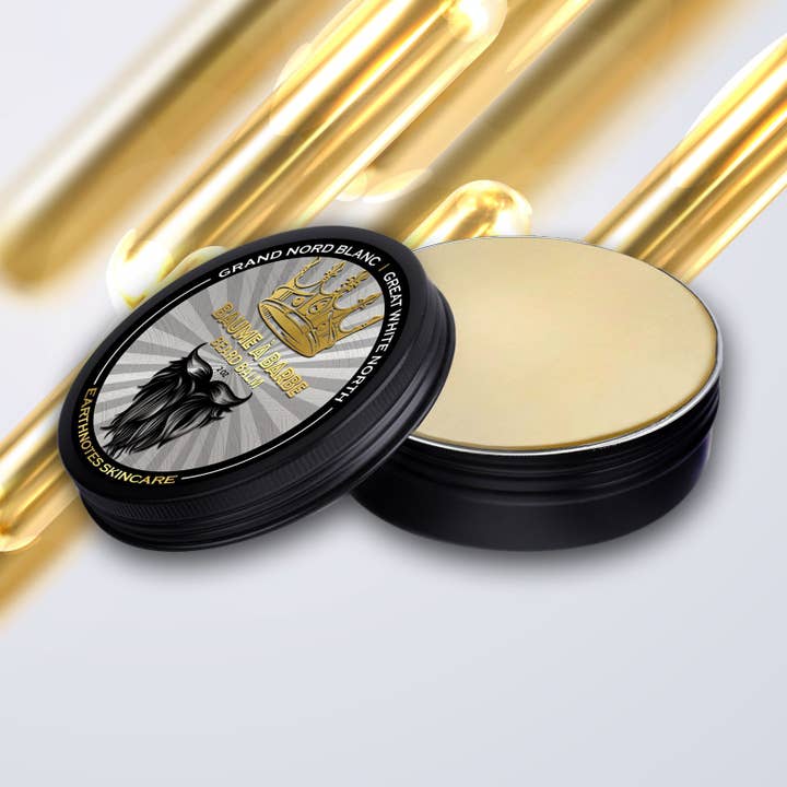 Great White North Beard Balm for wholesale by Earthnotes Skincare