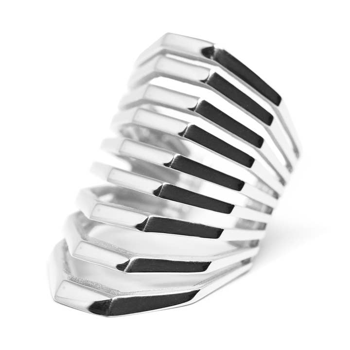 Spanish Steps Ring 925 Sterling Silver for wholesale by Co.ro Jewels