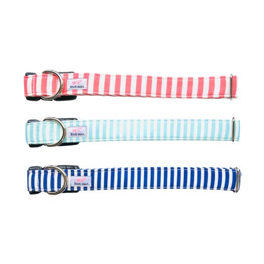 Collier à rayures cabana pour la vente par Fetch Mart