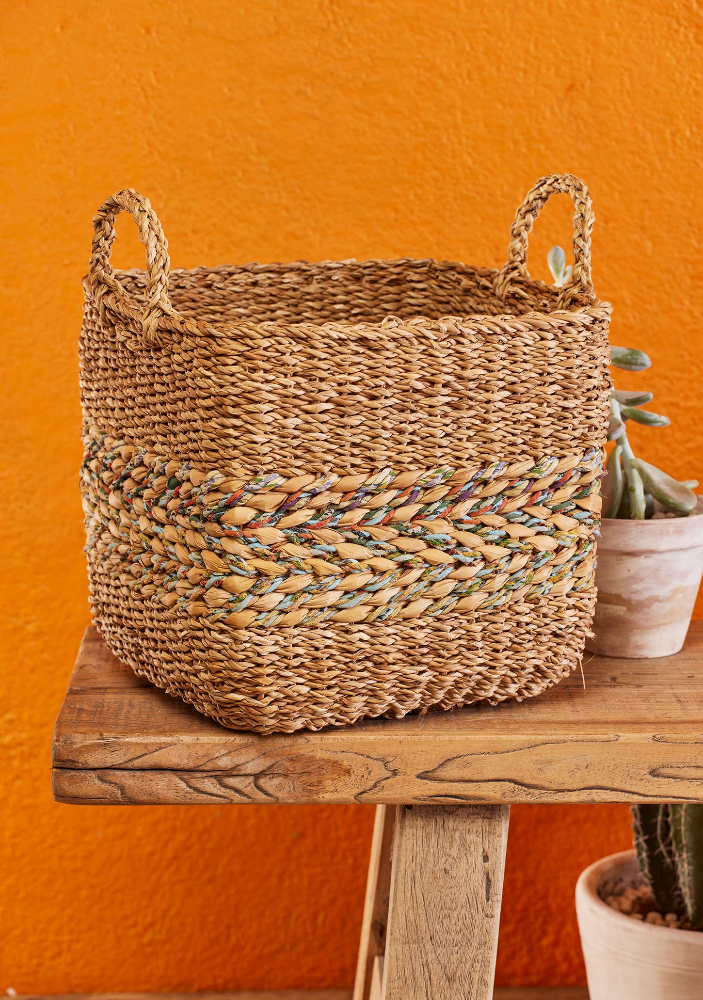 Namaste - Vente Paniers - Ensemble de paniers de rangement Khoi Sari & Hogla2