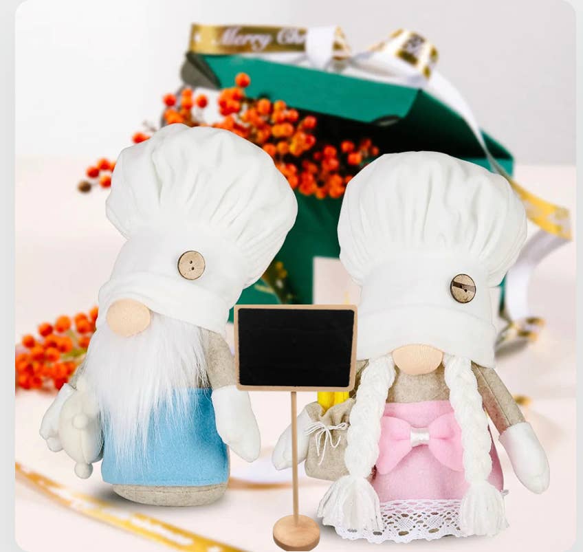 AlexisandGreenberg - Wholesale Christmas Decoration - A&G Jumbo Chef Gnome Elf & Sign Home Decor ornament gift1