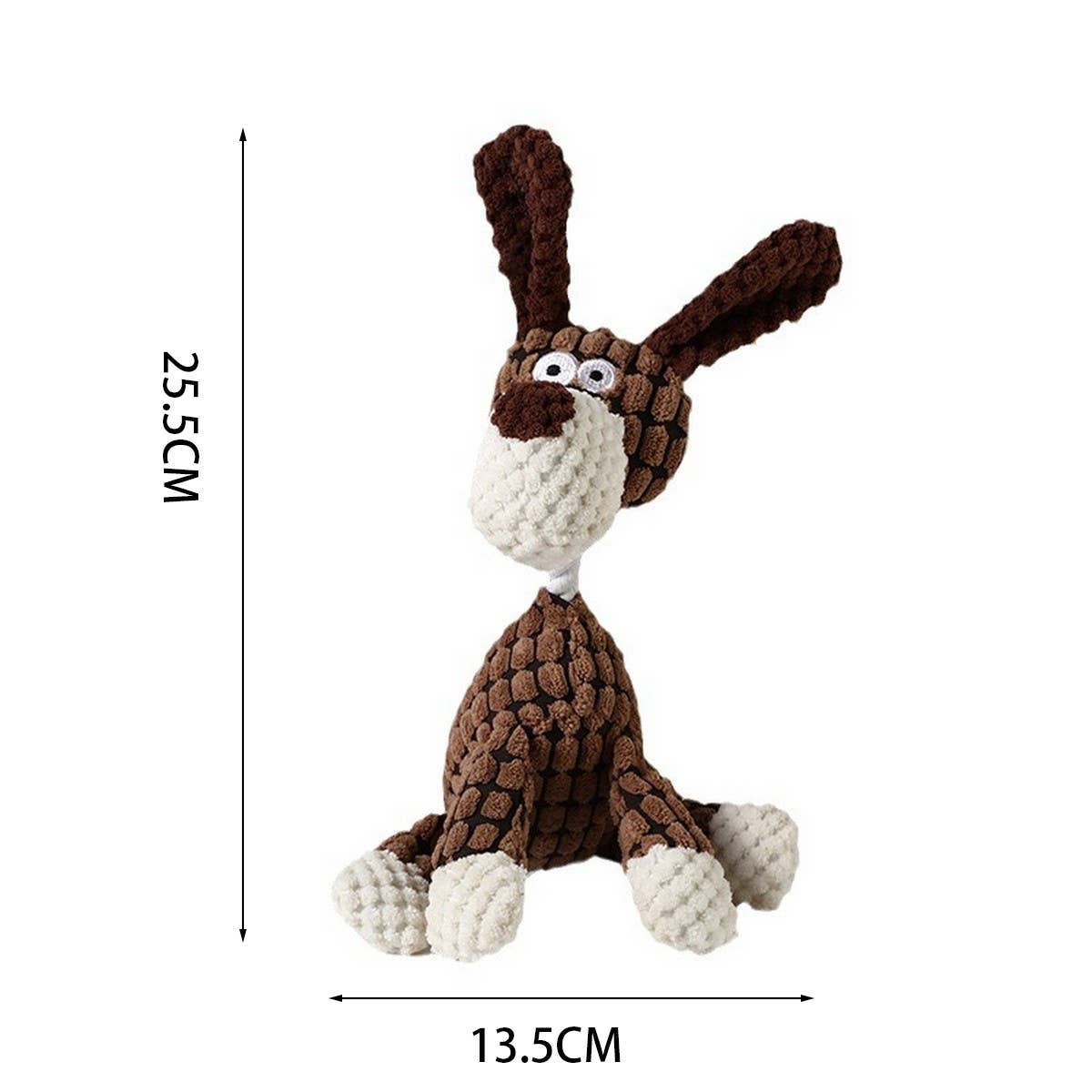 PAWPAWwholesale - Wholesale Pet Rope Toy - Dog - Cute Cartoon Plush Donkey Dog Chew Rope Pet Toy_CWMM52394