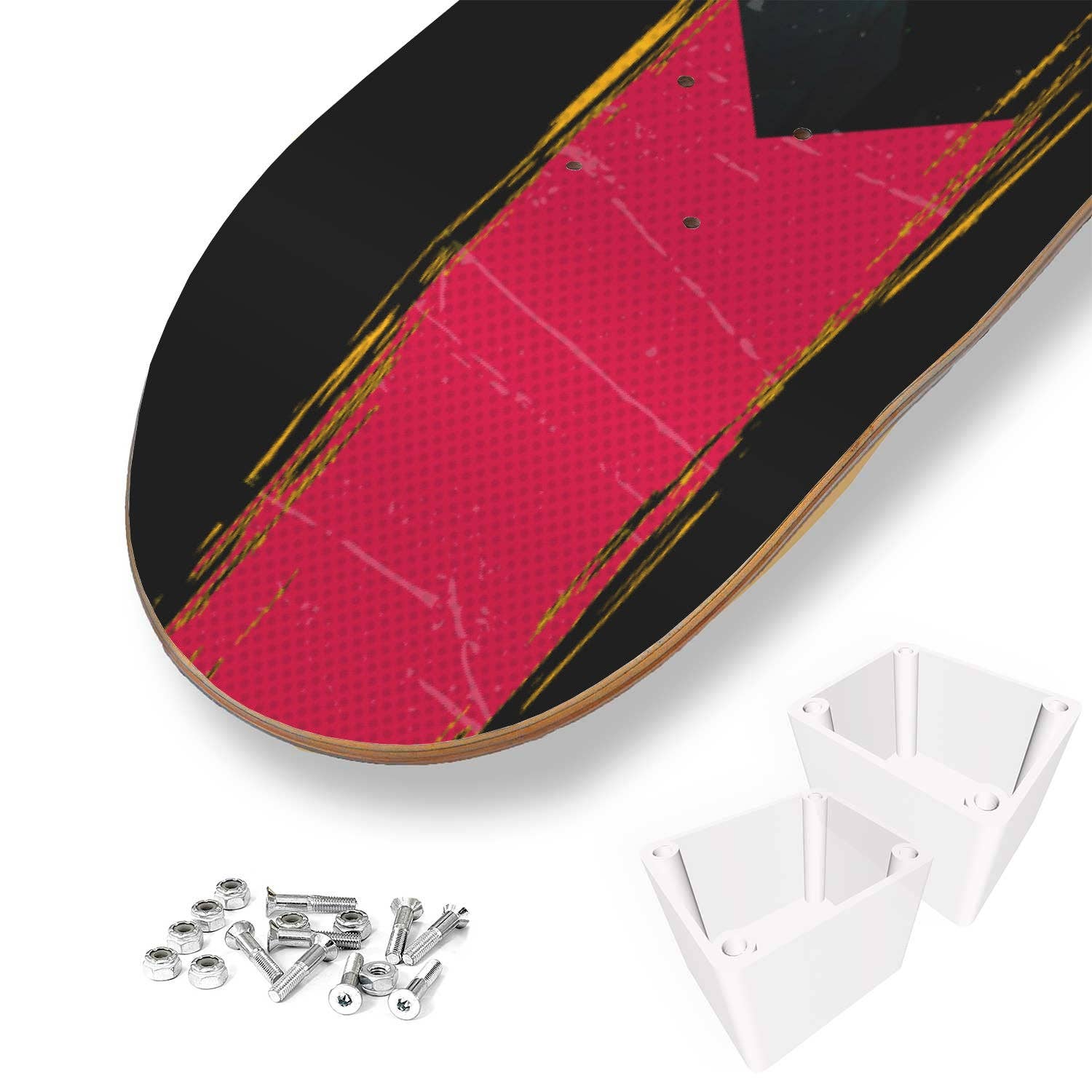 SkateboardArtsy - Wholesale Wall Accent - Joaquin Phoenix Joker Skateboard Wall Art3