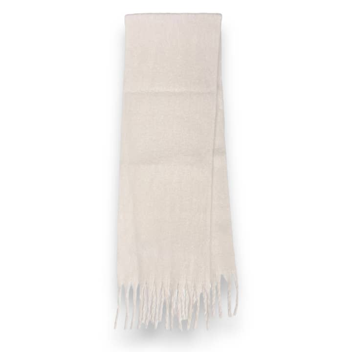 London Scarves - Wholesale Scarf - Women's - Plain chuncky fluffy scarf3