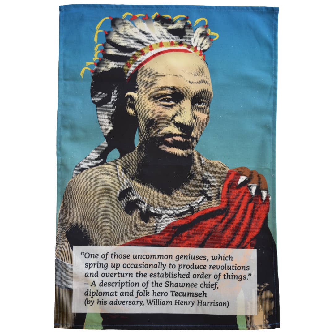 Radical Tea Towel North America - Wholesale Tea Towel - Tecumseh Tea Towel0