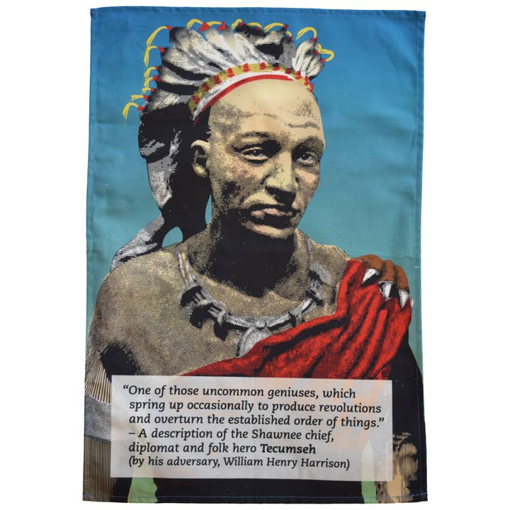 Radical Tea Towel North America - Wholesale Tea Towel - Tecumseh Tea Towel