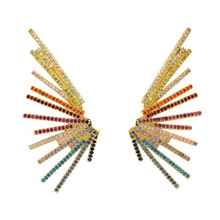 Engel Multicolor Earrings for wholesale by ACUS