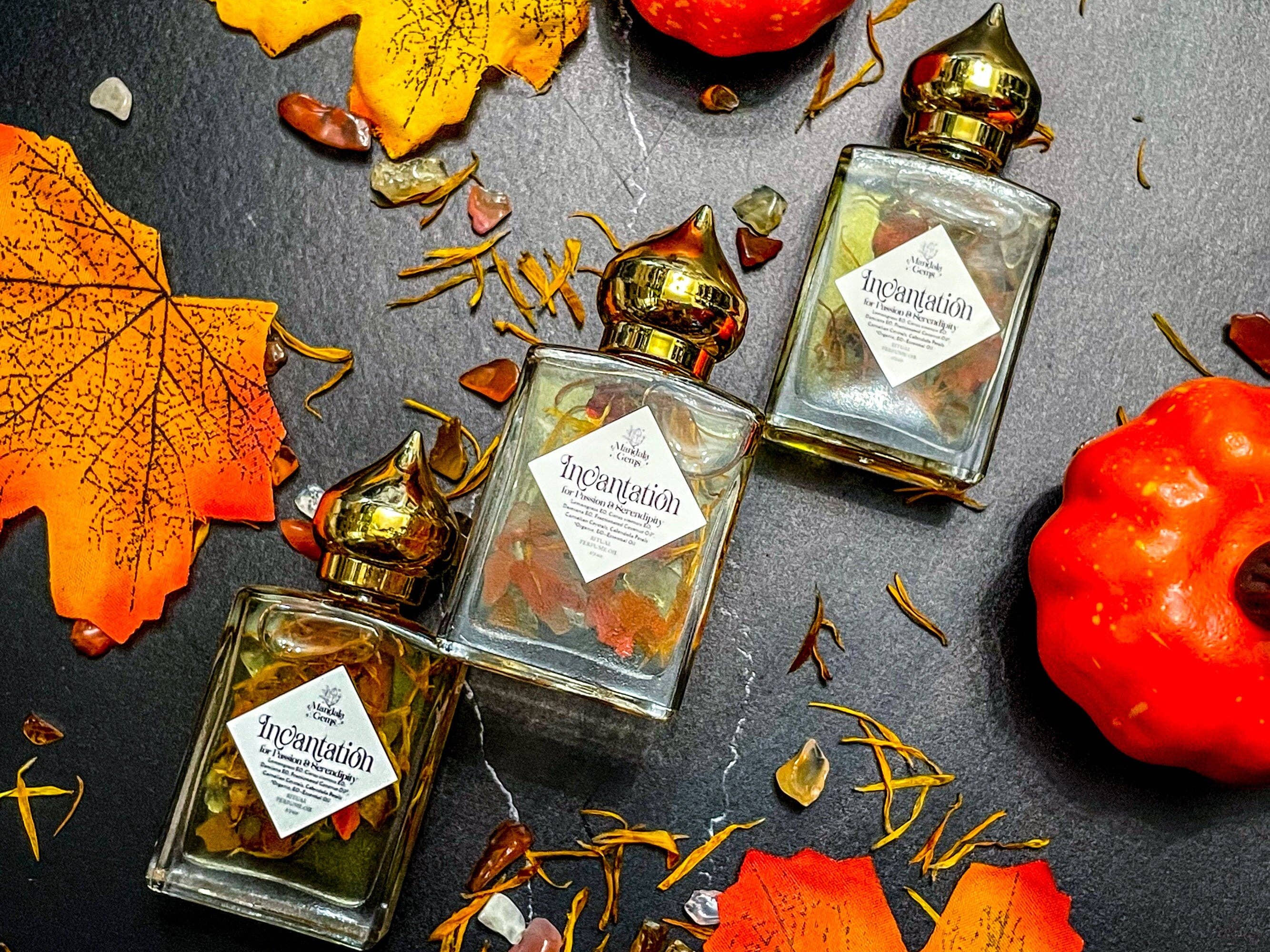 Mandala Gems – Engroshandel Parfume/eau de toilette – INCANTATION Naturlig Parfume med den Afrodisiakiske Damiana7