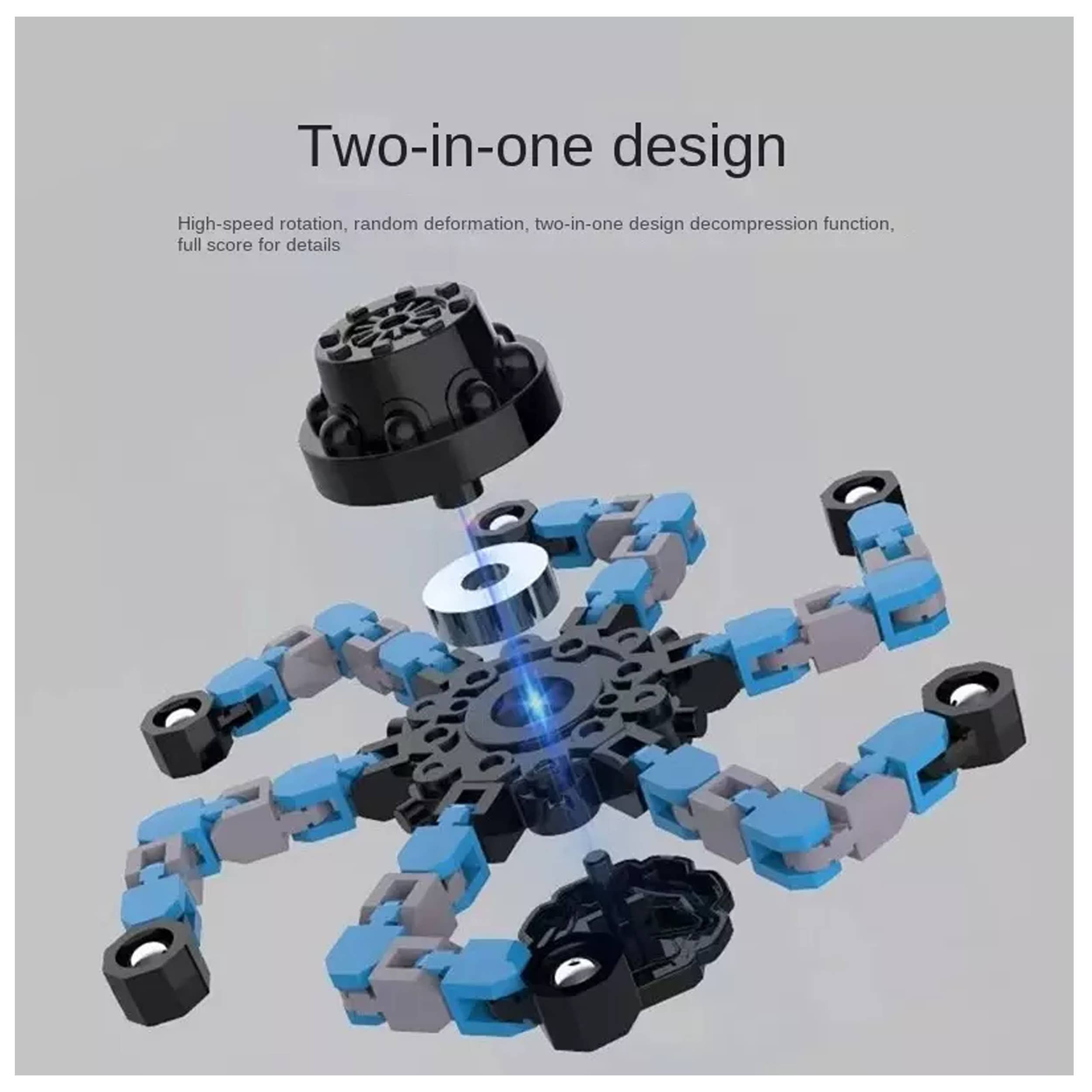 JSBlueRidge Toys - Vente Fidget/jouet anti-stress – enfant - Jouets de doigt de robot de Pâques à faire tourner9