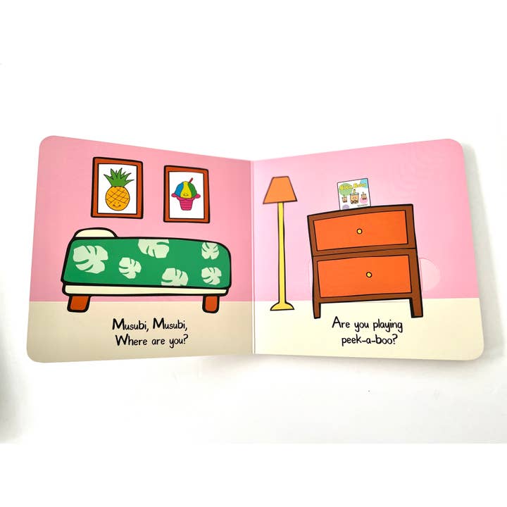 Tomkcy - Wholesale Baby & Toddler Book (0-2) - Peek-a-boo Musubi: A Lift the Flap Board Book1