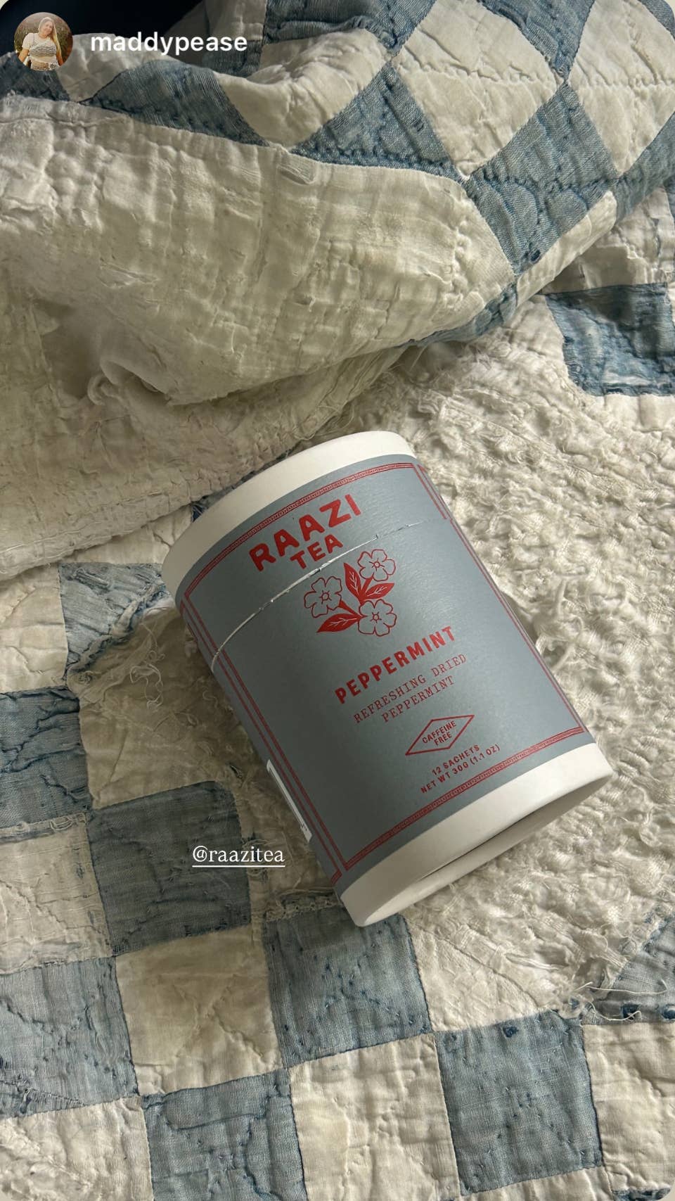 Raazi Tea - Wholesale Tea Bags - Peppermint Tea1