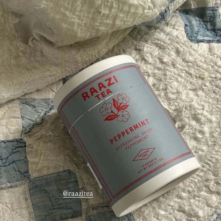 Raazi Tea - Wholesale Tea Bags - Peppermint Tea1