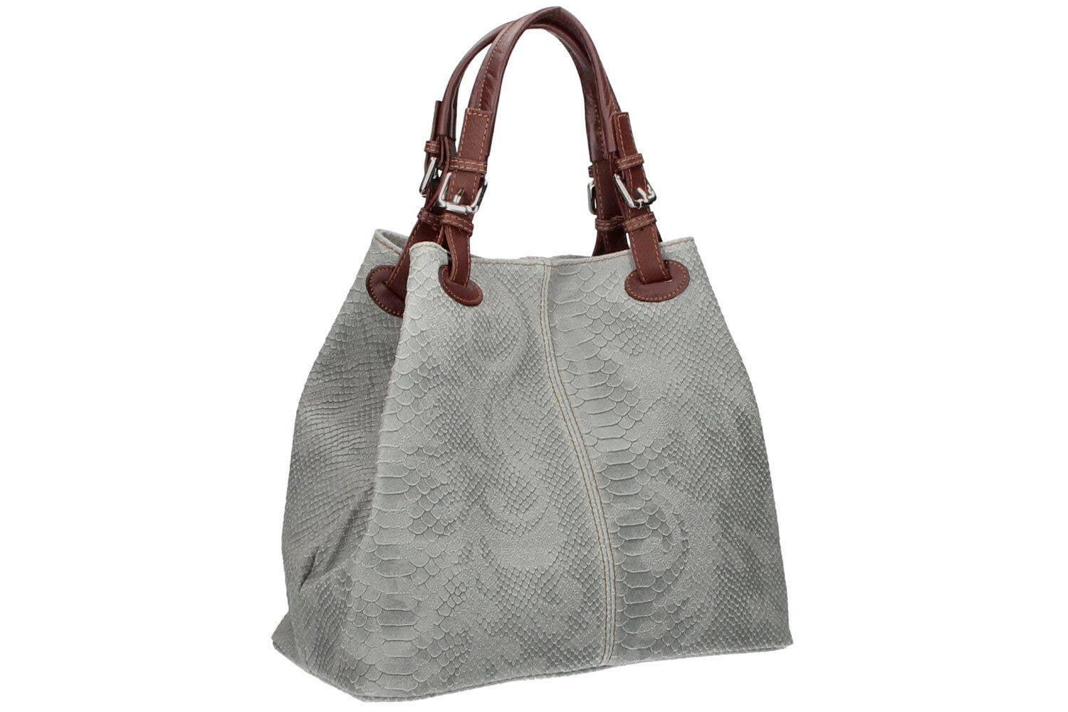 Charlie Leather – wholesale Shoulder bag – women's – Robbela Large Python Flowered Handbag10