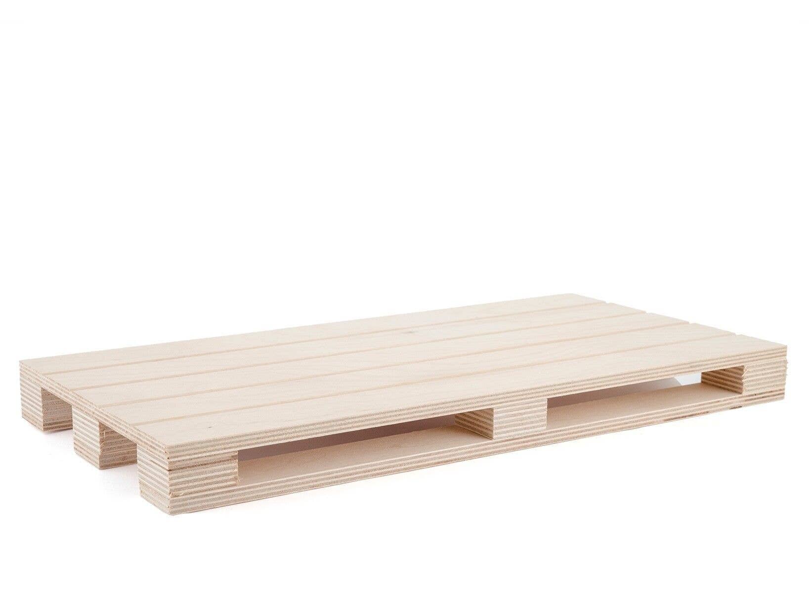 H&H - Vendita all'ingrosso Taglieri - Tagliere Mini Pallet In Legno cm 40X202