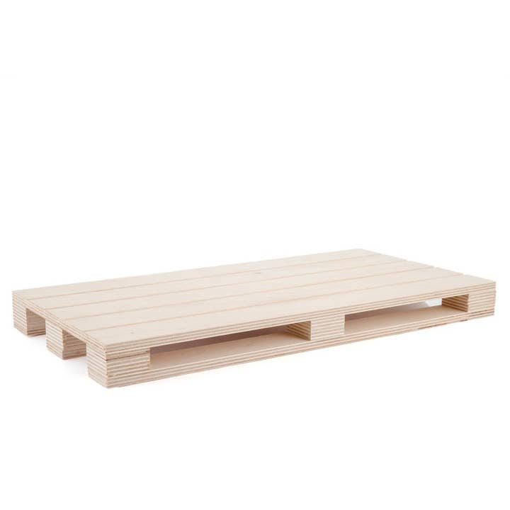 H&H - Venta al por mayor Tablas de cortar - Tabla Mini Palet De Madera cm 40X202