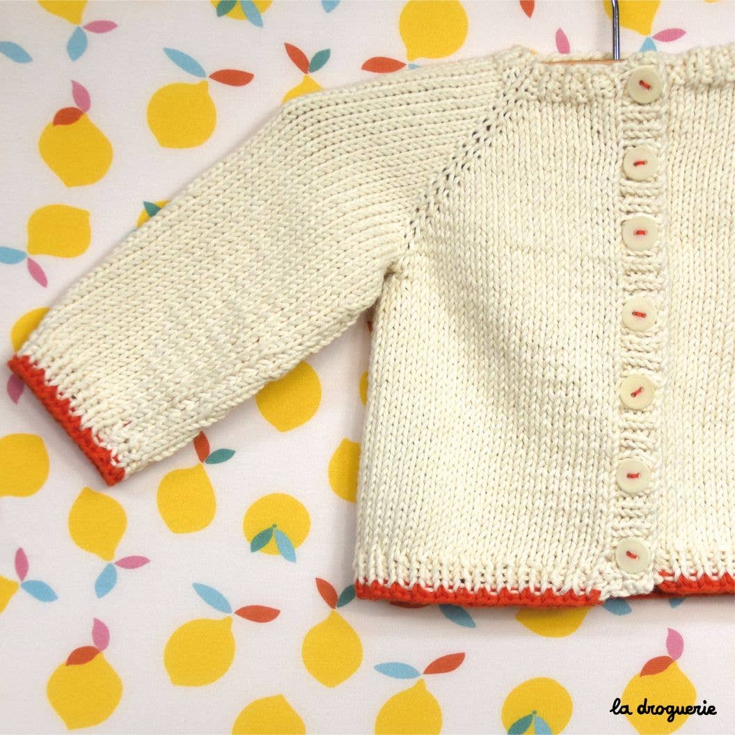 LA DROGUERIE - Wholesale Brei- en haakbenodigdheden - Breipatroon voor de 'Menton' citroenvest en knuffel3