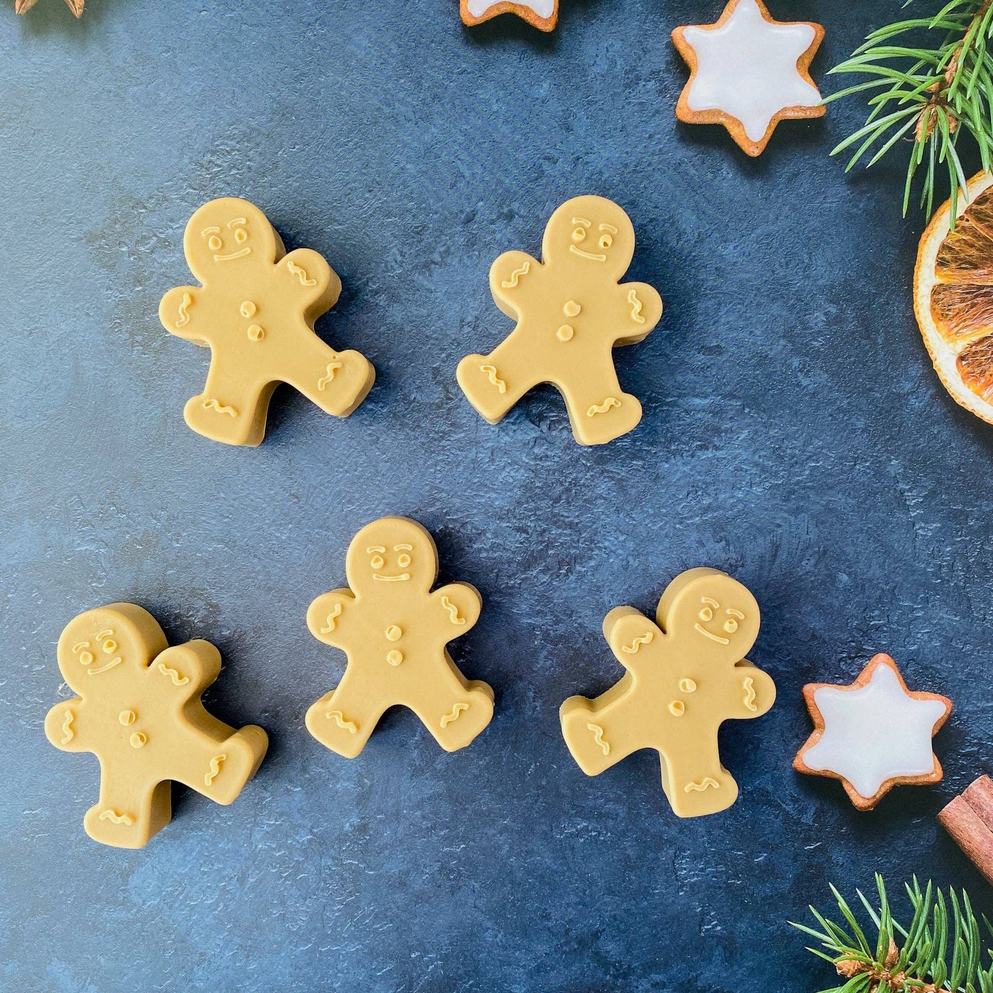 Tammi Home Body & Bath - Wholesale Bar Soap - Handmade Artisan Christmas Soap | Gingerbread Man | Warm Gingerbread, Caramel & Vanilla Scent4