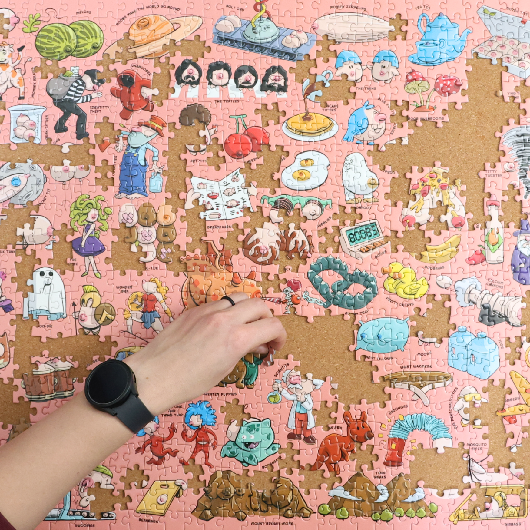 Sleazy Greetings - Wholesale Puzzle - Adult - Tit's A Puzzle15