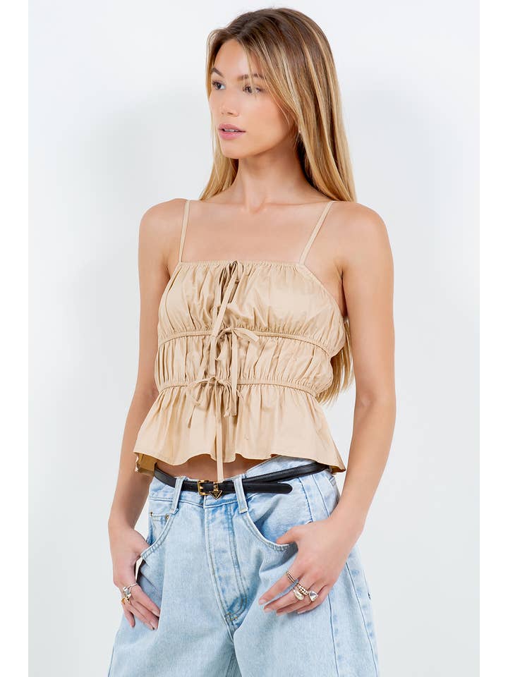 Whiteroom+Cactus - Wholesale Blouse - Women's - POPLIN TANK TOP