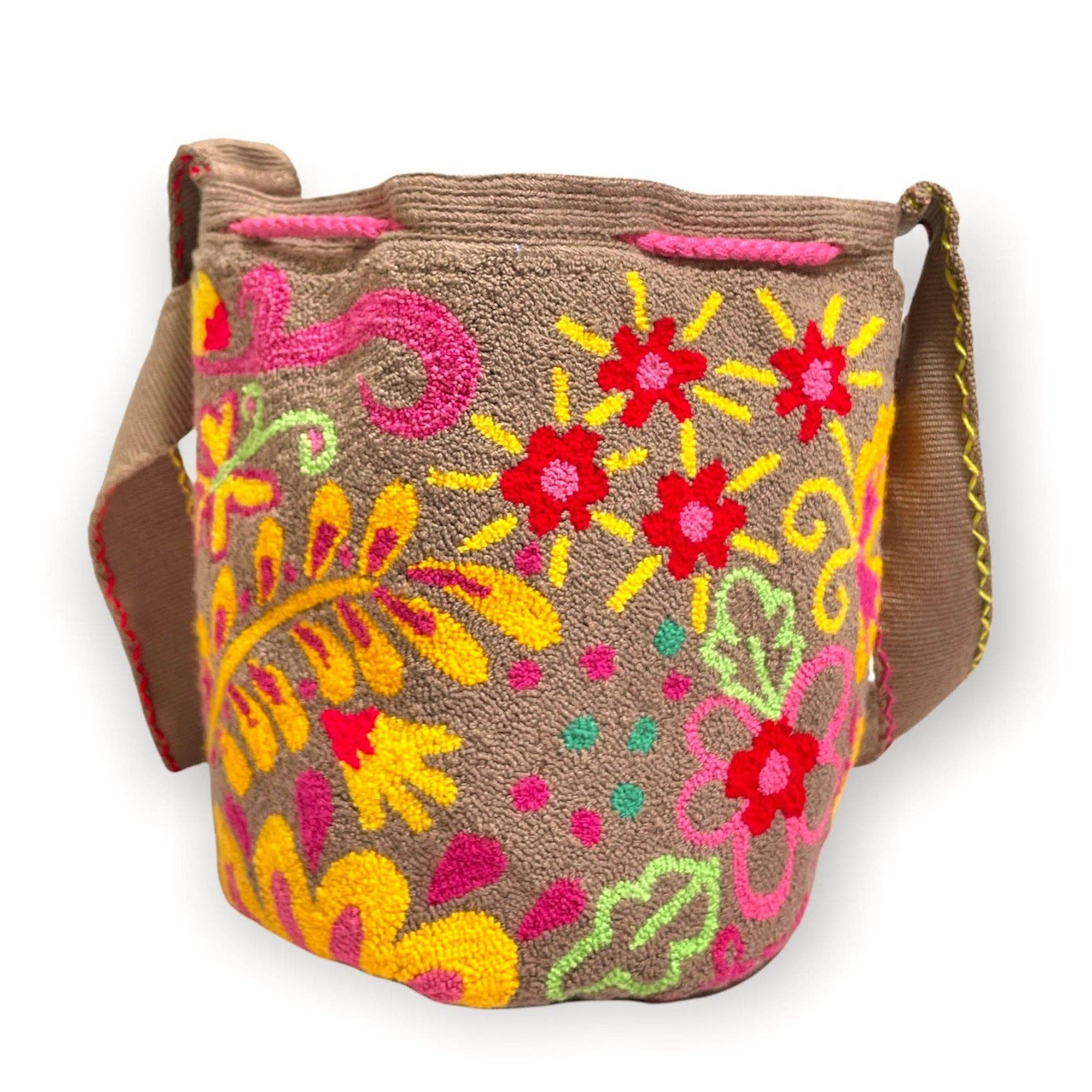 Colorful 4U - Wholesale Crossbody Bag - Women's - Mirabel Encanto Crossbody Bag | Tapestry Embroidery Purse2