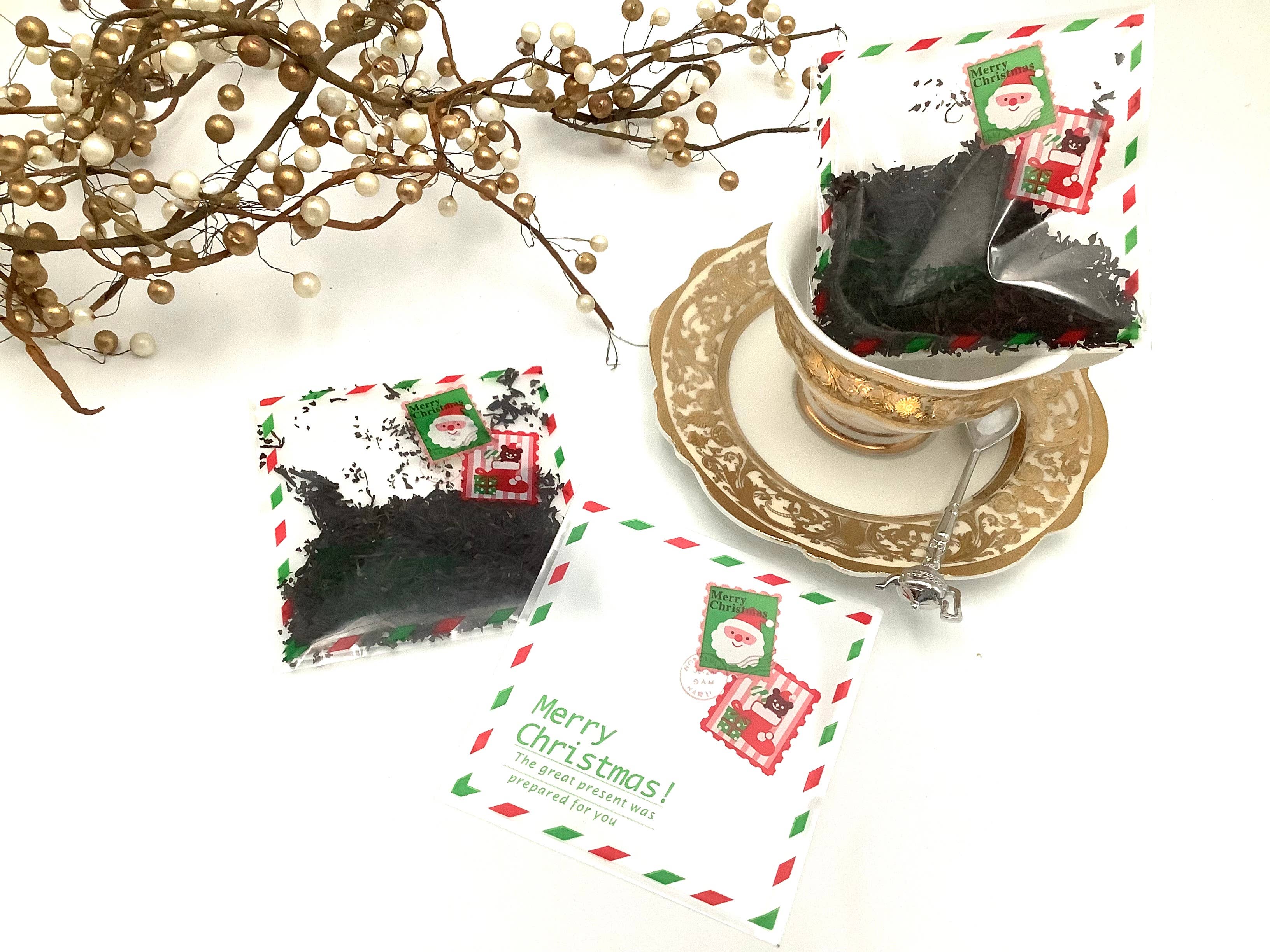 All Little Cute Things – Engroshandel Løs te – Te julebrev fra julemanden løse tepakker0