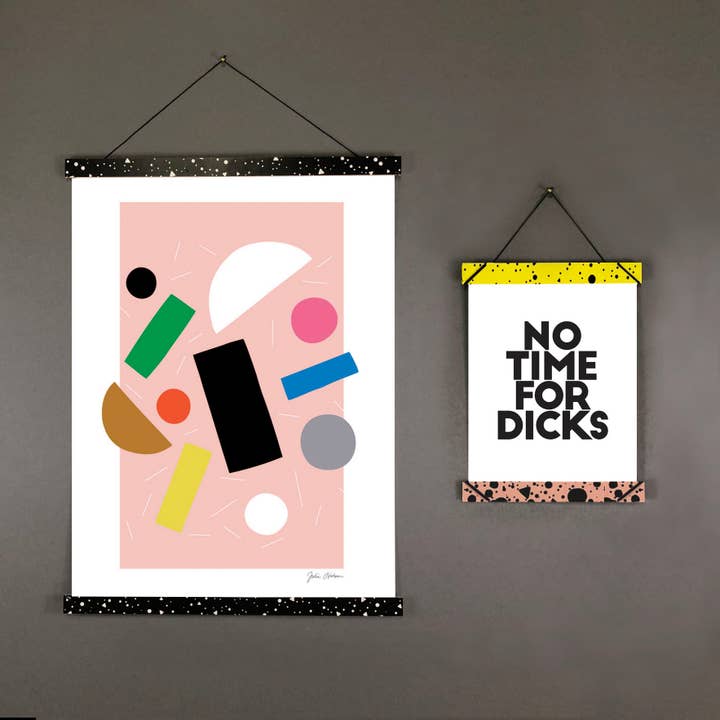 Hippstory - Wholesale Art Print - Pink Pizza Print2