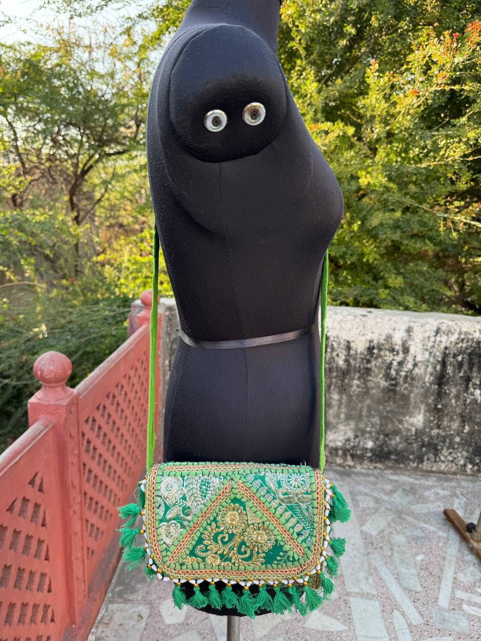 GYPSY STUDIO - Wholesale Shoulder Bag - Women's - Mirror & Sequin Work, Bohemian Chic Woman's Banjara Bag1