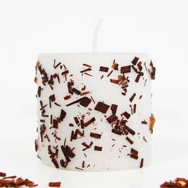 Las Velas de Mariano stearinlys med medicinske sandaltræsurter for engroshandel hos Las Velas de Mariano