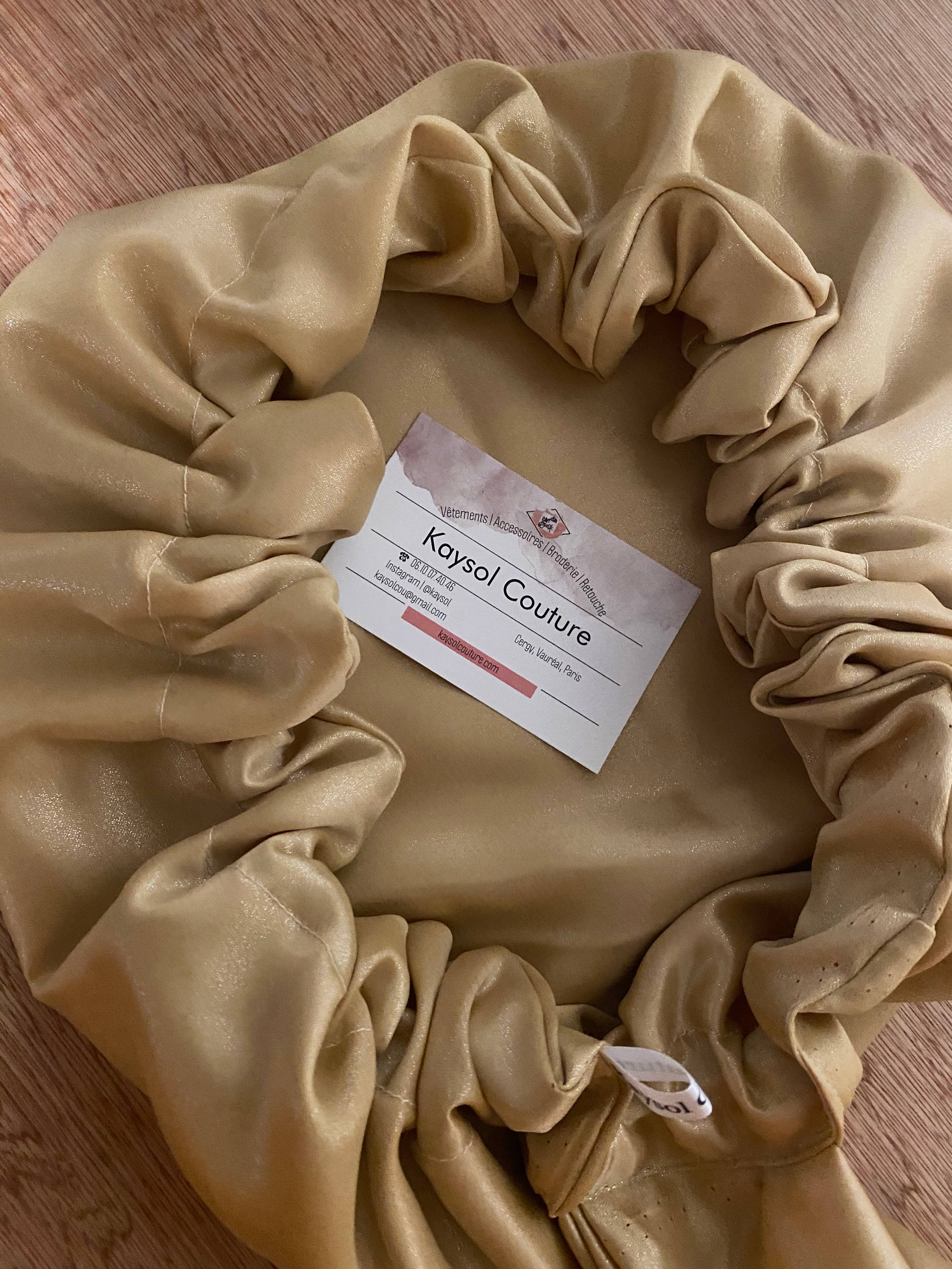 KaysolCouture® - Venta al por mayor Gorro para dormir - Mujer - Gorro de satén nocturno para el cuidado del cabello - hecho a mano7