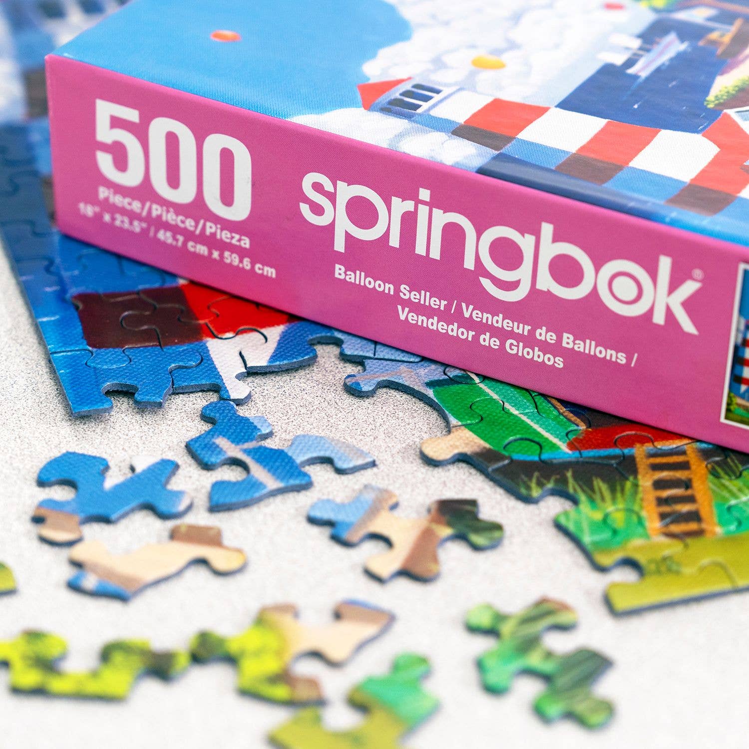 Springbok Puzzle - Wholesale Puzzle - Adult - Balloon Seller 500 Piece Jigsaw Puzzle3