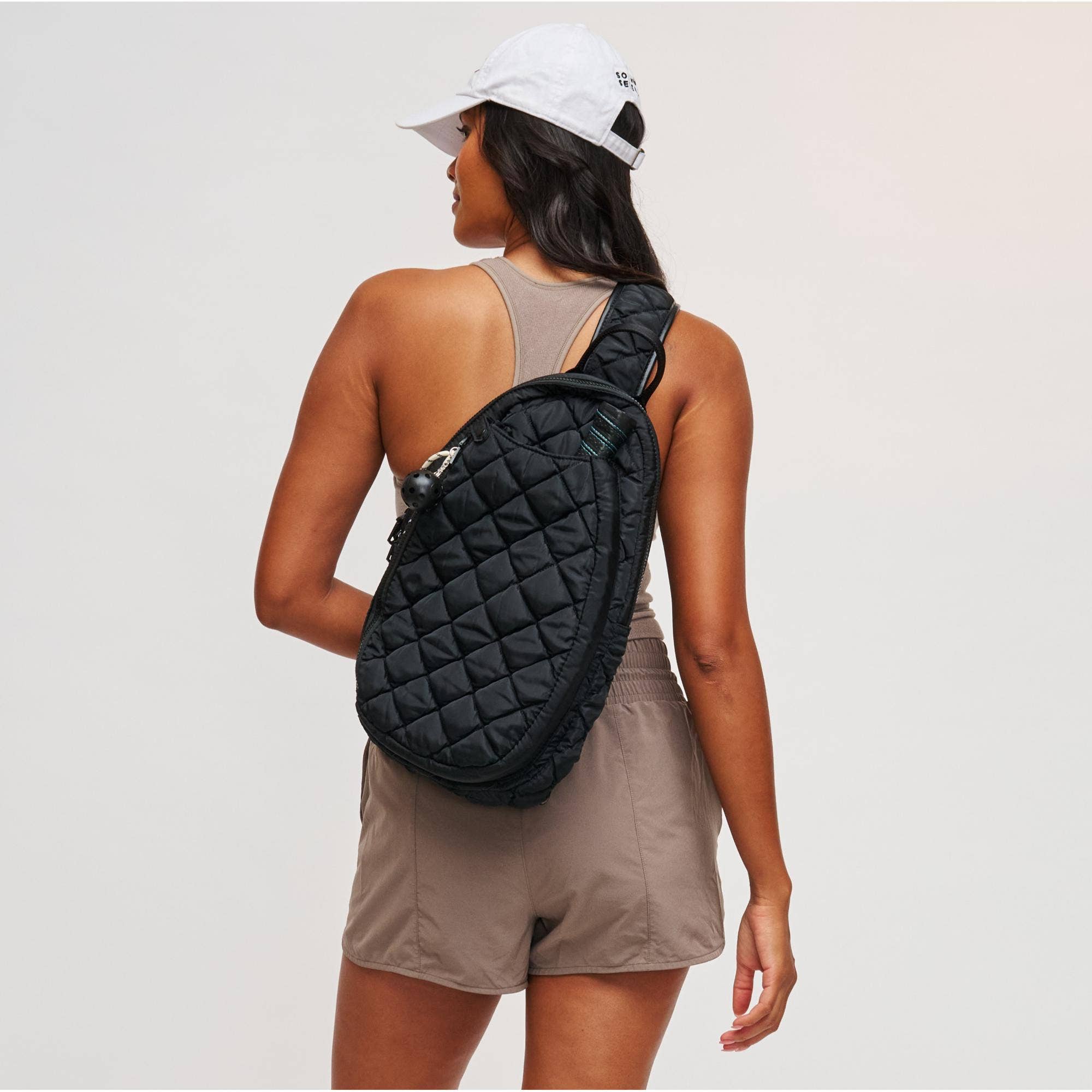 Sol and Selene - Wholesale Backpack - Women's - Match Point - Quilted Puffer Pickleball & Paddle Tennis Sling Backpack37