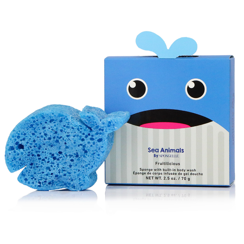 Spongellé | Christmas 2025 | Stocking Stuffers | Gifts - Wholesale Sponge - Kids & Baby - Sea Animals Assorted Sponge Pack for Kids & Baby4