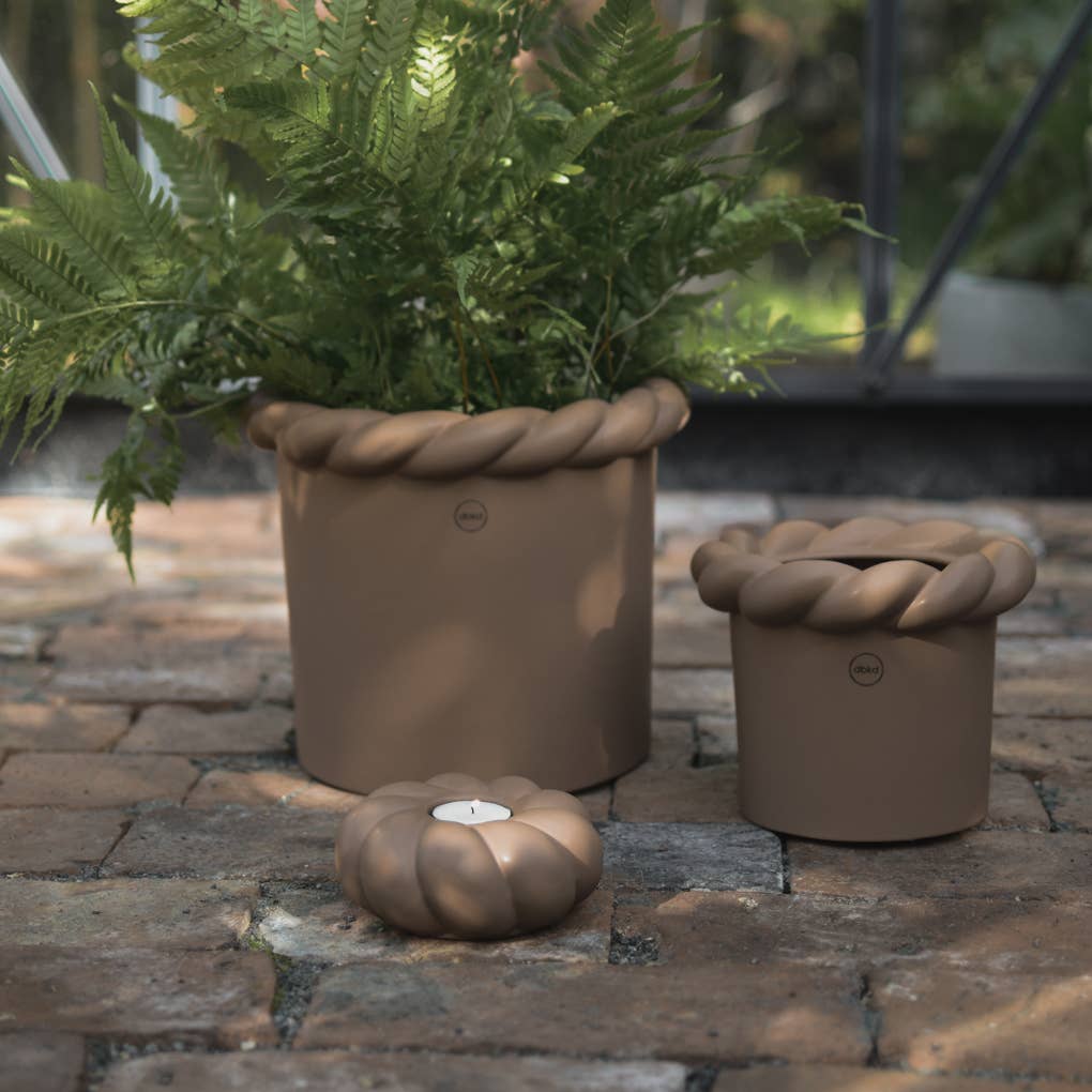 DBKD - Wholesale Plant Pot - TWINE Large - nougat 0
