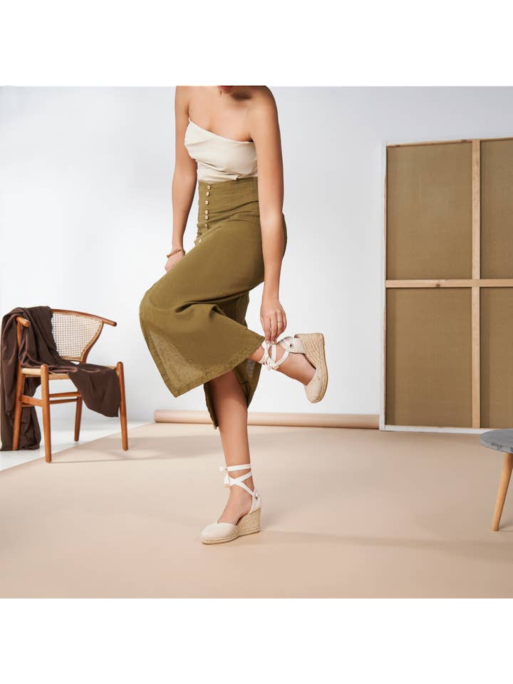VISCATA - Wholesale Wedges - Women's - Culip Canvas Wedges
