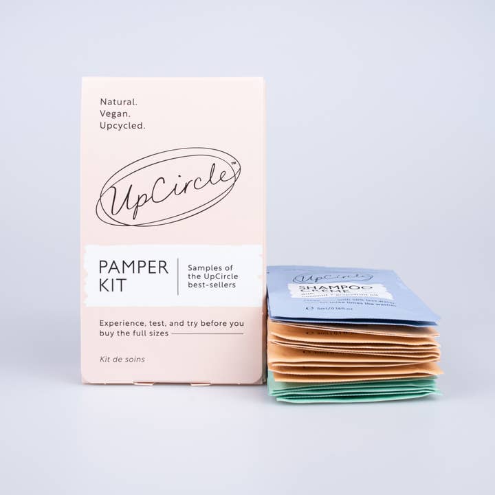 UpCircle USA - Wholesale Facial Care Set/Kit - Pamper Kit - Eco Vegan Gift Set Mother's Day Wedding Favors