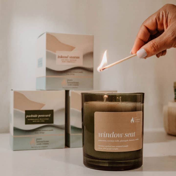 Window Seat for wholesale by Pure Intentions Candle Company