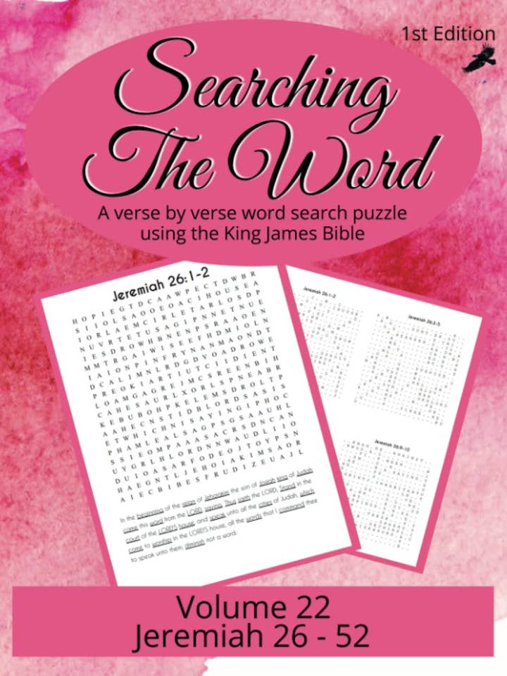 Suche nach dem Wort: Jeremia 26-52 für den Großhandel von The 4031 Family