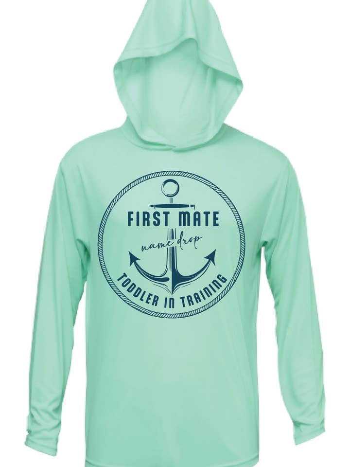upf50.clothing Private Label & Name Drop - Wholesale Rashguard - Kids - First Mate Toddler Shirt5
