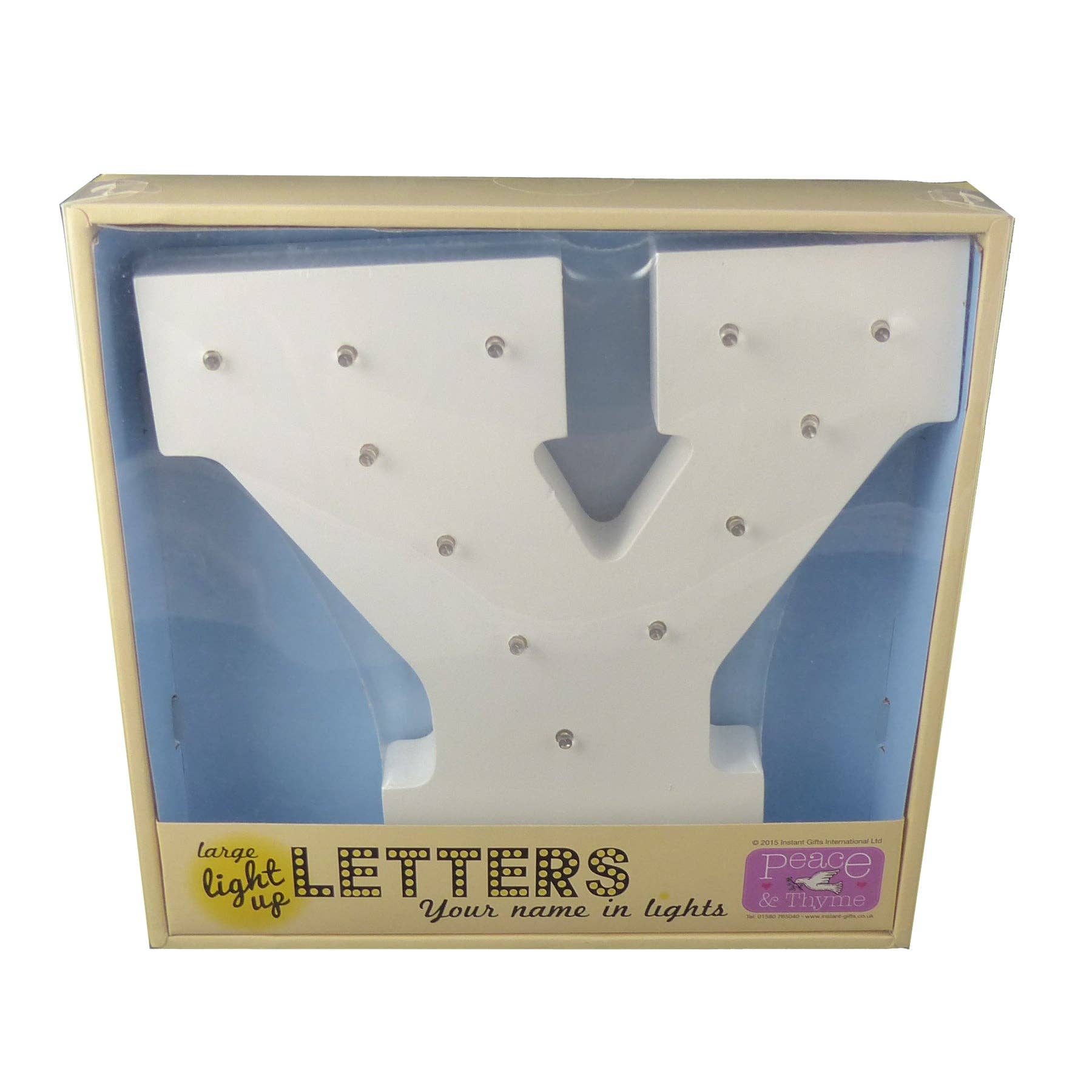 Instant Gifts International - Vente Pancarte - Grandes lettres lumineuses25