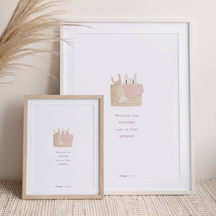 Poly 2 poster for wholesale by Cotton Bird