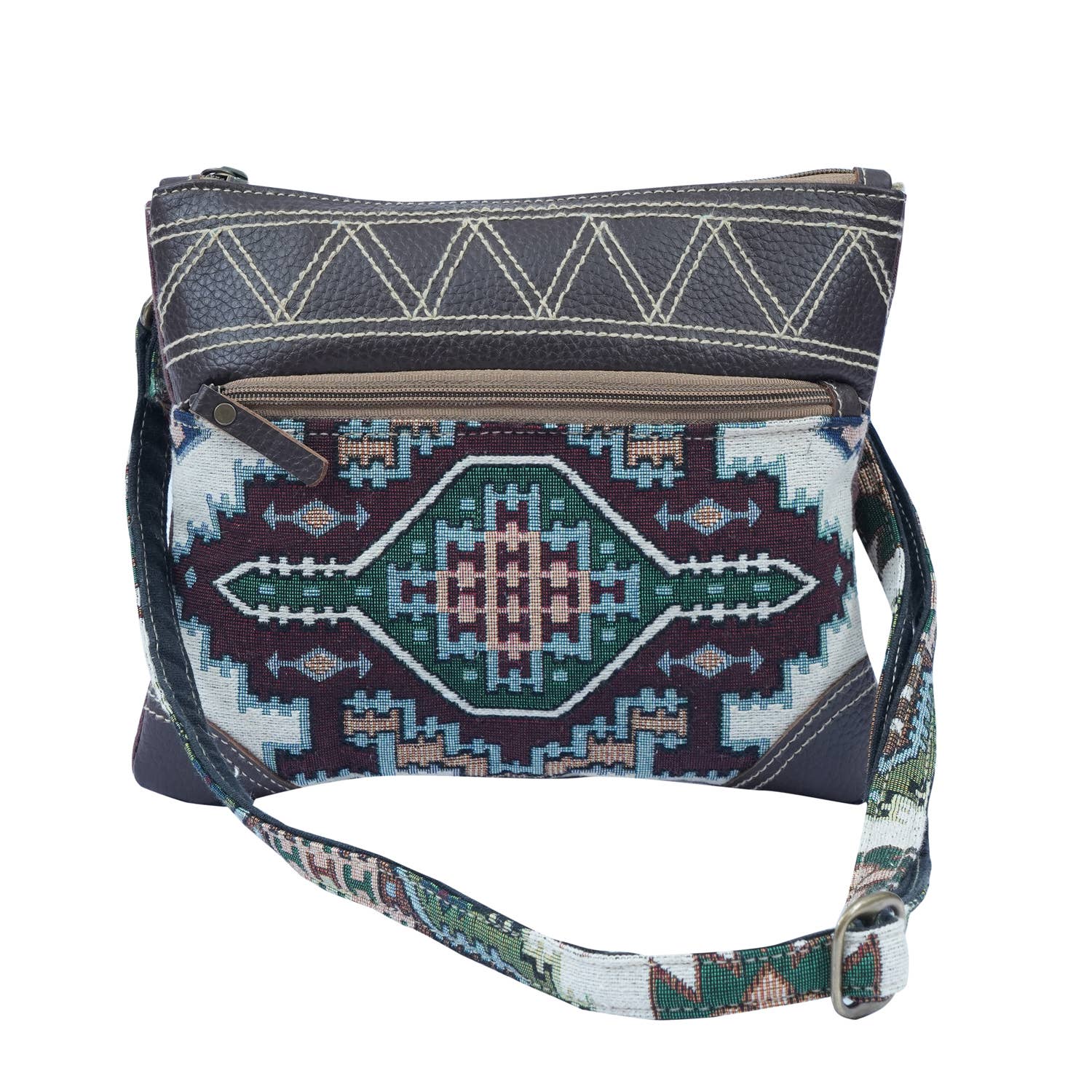 Hopofly Bags - Wholesale Crossbody Bag - Women's - Canvas & Leather Women's Qviop Crossbody1