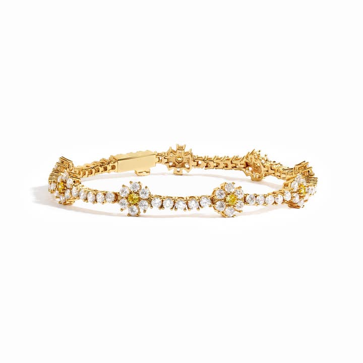 Bracelet tennis Daisy pour la vente par Sami Jewels