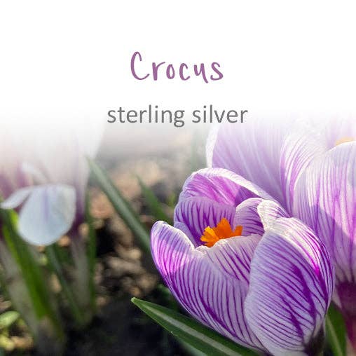 Glenna Studios – wholesale Dangle earrings – Crocus Small Drop Earrings2