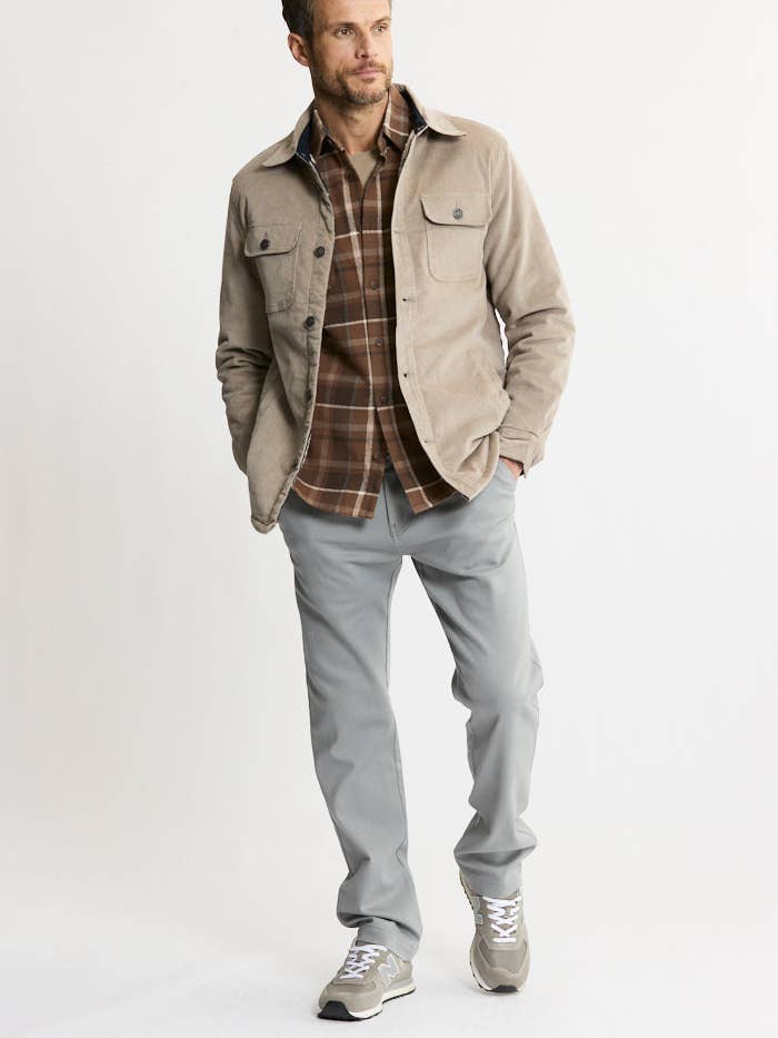 JACHS NY - Wholesale Shirt Jacket/Shacket - Men's - Concord Sherpa Lined Corduroy Shirt Jacket16