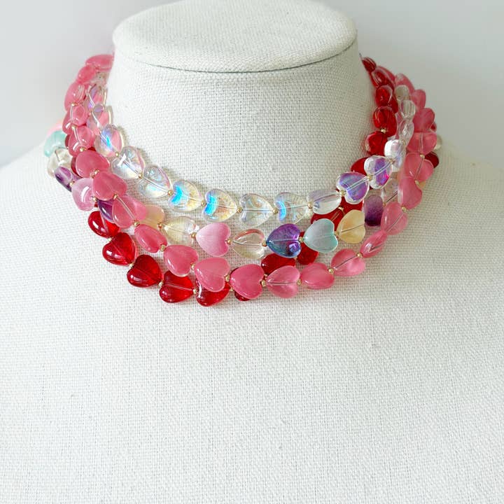 Maizy Maj Heart Necklace for wholesale by Jeny Baker Designs