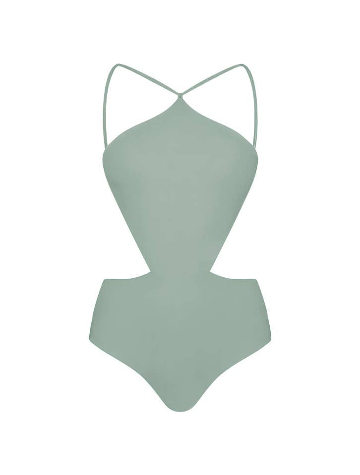 NAKEDSWIM - Wholesale One Piece Swimsuit - Women's - FALLON ONE PIECE - HAZE